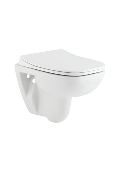 Seramiksan Petite A101001H Kanallı Asma Klozet + Yavaş Kapak