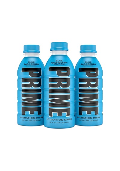 Prime Blue Raspberry 500 Ml - Mavi Ahududu Aromalı Sporcu İçeceği 3 Adet