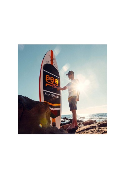Cruıse 11' Sup Board Stand Up Paddle Board 335x82x15 Cm Turuncu-siyah 1 Yıl Garanti