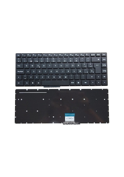 Huawei Uyumlu Matebook D 2018-2019 Notebook Klavye - Tuş Takımı Siyah Tr - 545420224