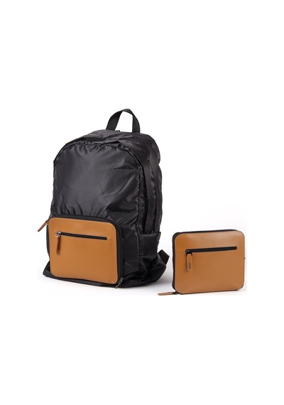 Lexon Packable Katlanabilir Sırt Çantası  Kahverengi