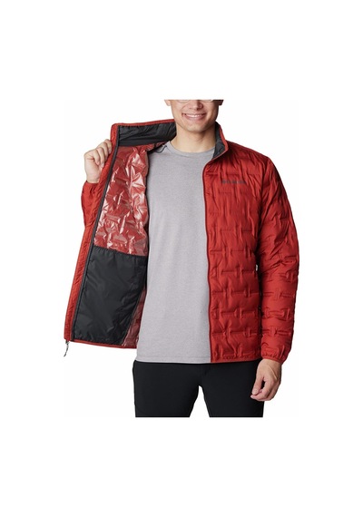 Columbia Delta Rıdge Down Jacket Erkek Mont-849 Kırmızı