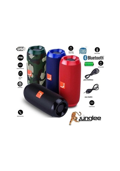 Junglee 236 Fm Radyolu Bluetooth Hoparlör Yükses Ses Extra Bass Wireless Speaker Usb/sd/aux Girişli Ses Bombası İl
