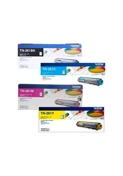 Brother Tn-261 Mfc-9340cdw 4 Renk Toner Seti