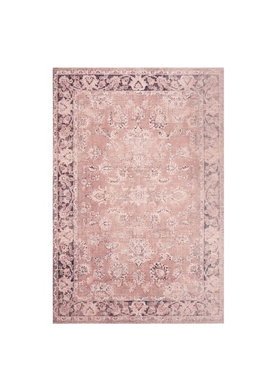 Kartela Halı Lino Halı Jüt Taban Dokuma Halı Gül Kurusu - 100 X 150 Cm