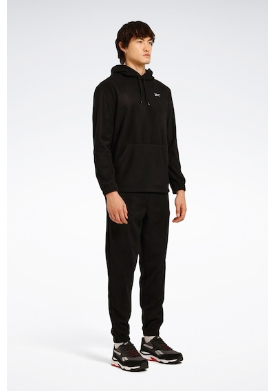 Reebok Id -f Fleece Hoodıe Siyah Erkek Polar Siyah