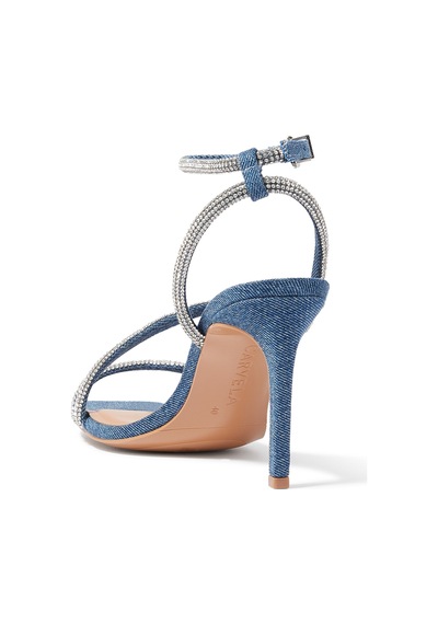 Kurt Geiger Işıltılı Ve Şık Paparazzi Topuklu Ayakkabı Acı Kahve.