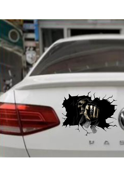 Kurukafa Korku You Sticker - Araba Oto Motosiklet Sticker - 00044 30x24 Cm