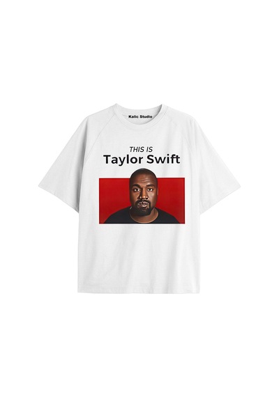 Kalic Studio Kanye West - T-shirt Beyazget100