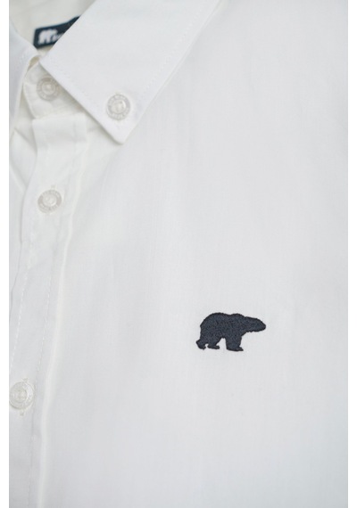 25,01,30,017 Grady Bad Bear Shırt Beyaz