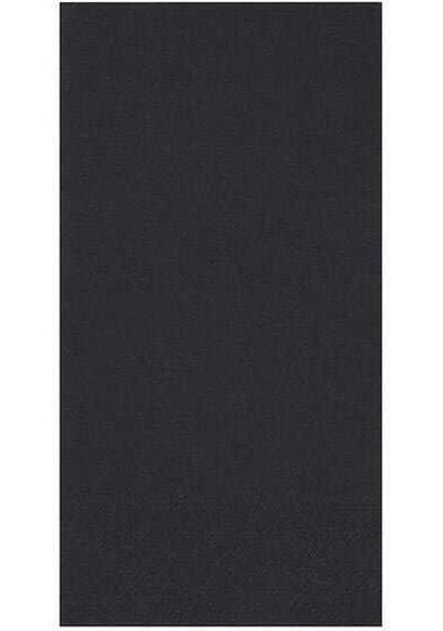 Omnisoft 40x40 Cm 1/8 Defter Katlama Servis Peçetesi 50 Adet Siyah