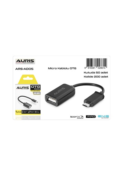 Auris ARS-AD05 Micro OTG Kablo