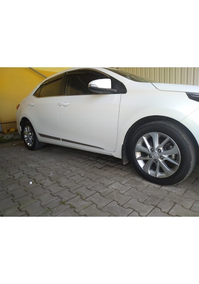 Toyota Corolla Uyumlu Krom Yan Kapı Çıtası 4 Parça 2013-2018