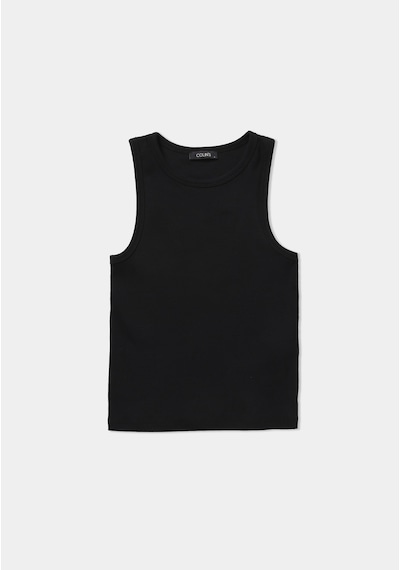 Colin's Colins Slim Fit Kadın Siyah Atlet Cl1064021 Q1.v2 Blk