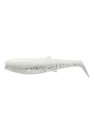 Savage Gear Cannibal Shad 6.8cm 3gr White Flash