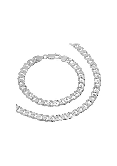 Gümüş Gurmet Bileklik 5,5 Mm Genişlik 21 Cm Uzunluk