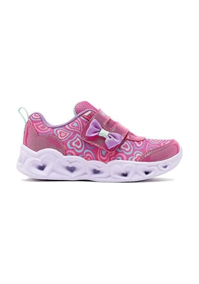Skechers Heart Lıghts Boogıe Land Bebek Günlük Işıklı Ayakkabı 303258n-hpmt Pembe Renkli