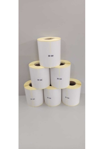 150x100 Kuşe Etiket 1 Rulo 300 Sarım 40 Lık Kuka Diğer
