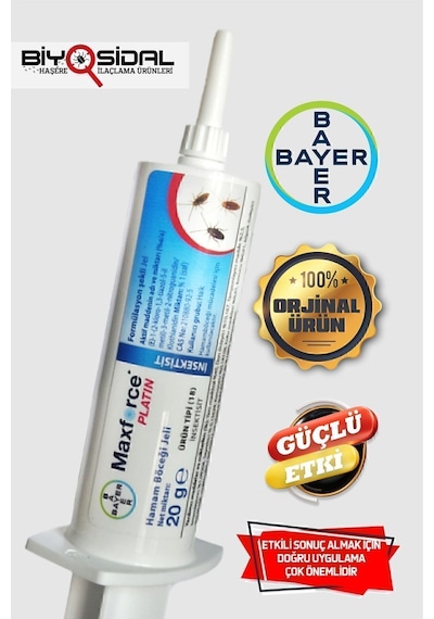 Maxforce Platin Hamamböceği Jeli 20gr 2027
