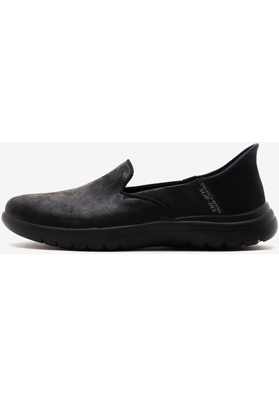 Skechers Slip-Ins: On-The-Go Flex - Captivating Kadın Siyah Yürüyüş Ayakkabısı 136544 Bbk