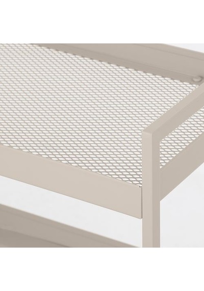 Ikea Nıssafors Servis Arabası, Bej, 50,5x30x83 Cm