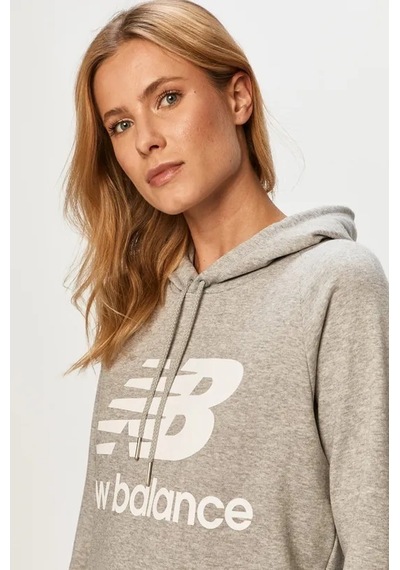 New Balance Kadın Sweatshırt Wt03550-ag Gri