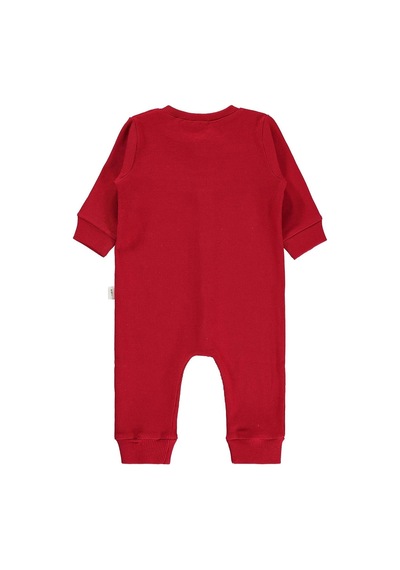 Xmlbayiciniz Baby Erkek Bebek Zıbını, Düz Basic, 6-9 Ay, Kırmızı Çok Renkli