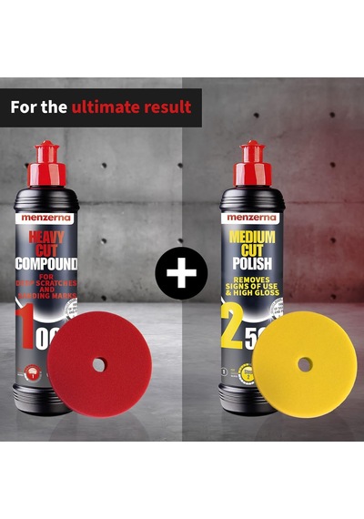 Heavy Cut Compound 1000 236 Ml - Köpük Parlatma Pedleri Kullanarak Derin Çizikleri Hızlı Bir Şekilde Temizlemek İçin Araba Cilası