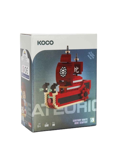 Korsan Gemisi Yapım Seti 300 Parça Eğitici Blok İnşa Seti 6+ Yaş