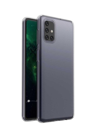 Galaxy M51 Kılıf Zore Şeffaf Ince Ve Esnek Süper Silikon Kılıf Renksiz