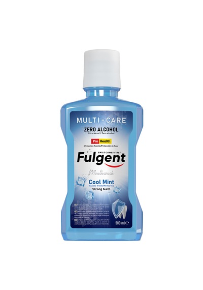 Fulgent Multi Care Mouthwash Nane Ferahlığı Gargara 500 ML