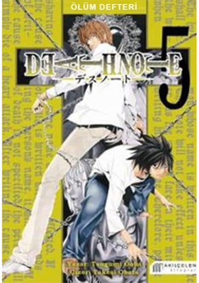 Death Note - Ölüm Defteri 5 - Tsugumi Ooba - Akılçelen Kitaplar