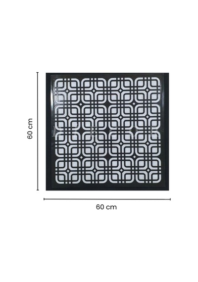 Diecor Led Döşenebilir Asma Tavan Uyumlu 60x60 Tavan Paneli Siyah 60 X 60 Model:xa293
