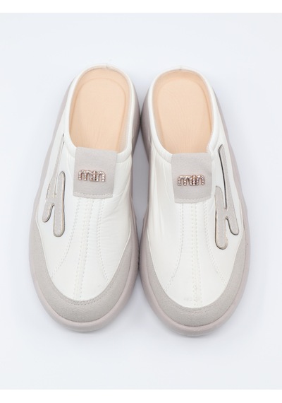 Nesilshoes Nesil Shoes Conf 222 Bej Anatomik Kadın Sabo Terlik