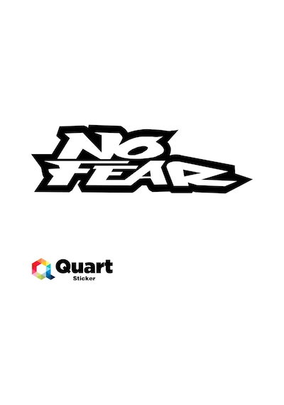No Fear Sticker Quarts Oto Sticker