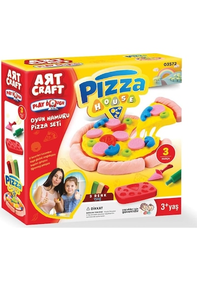 Okyanus + Plaj + Figür + Pizza + Doğum Günü Ve Hamburger Oyun Hamuru Setleri Eğitici Set