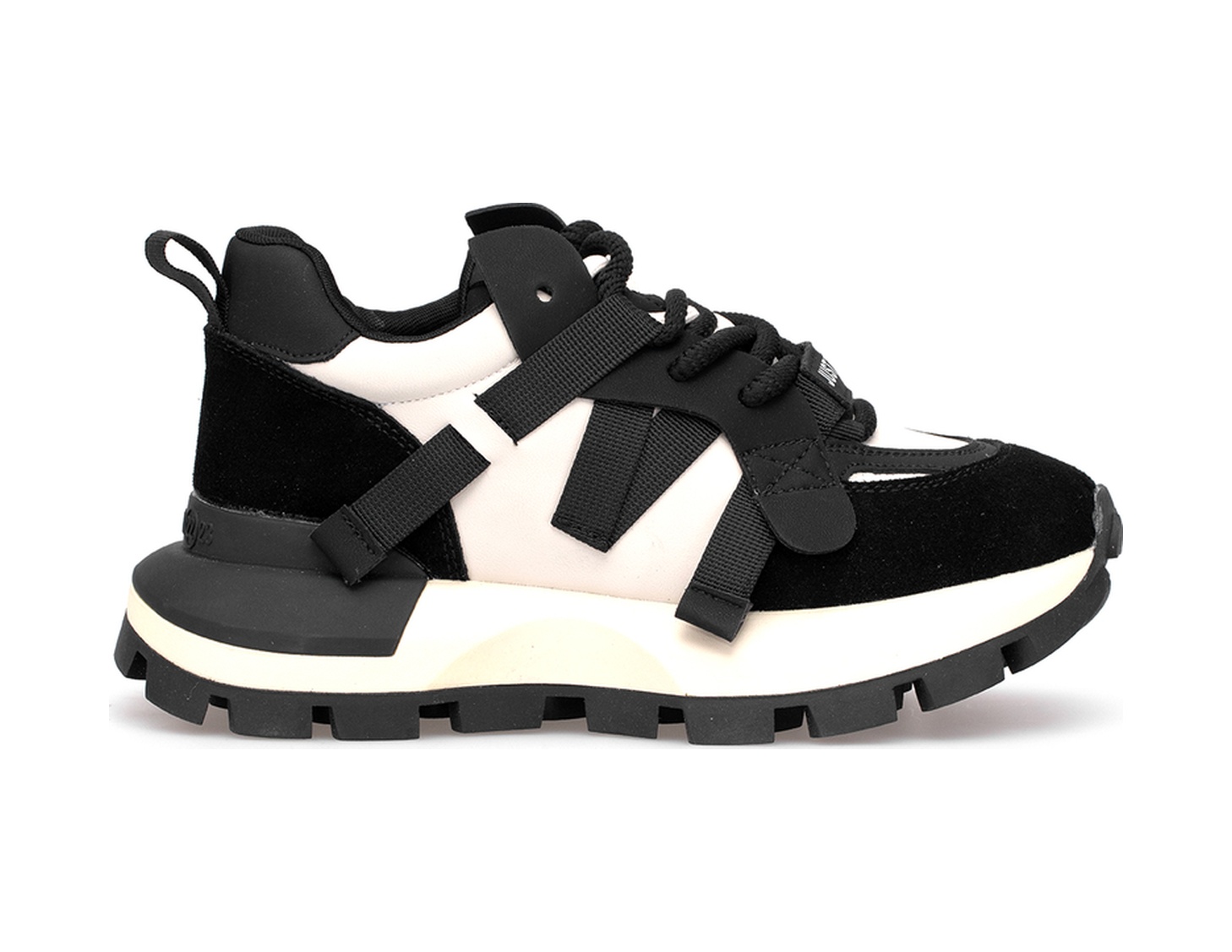 Lufian 121230049 Yoko Kadın Hakiki Deri Klasik Sneaker Siyah Siyah