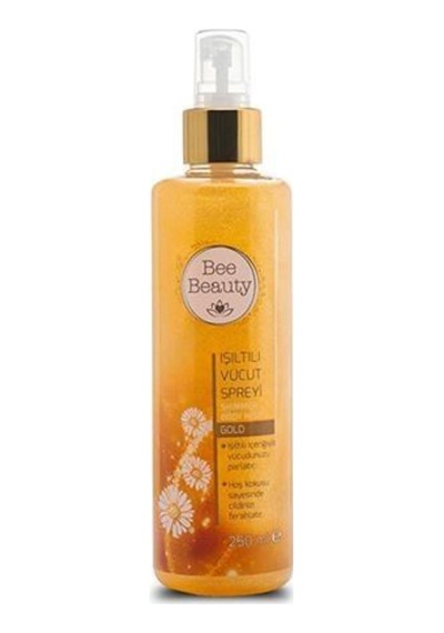 Gold Işıltılı Vücut Spreyi 250 Ml