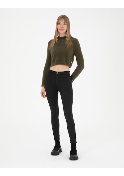 Pierre Cardin Kadın Kahverengi Kazak /triko 50276229-vr238 Kahverengi