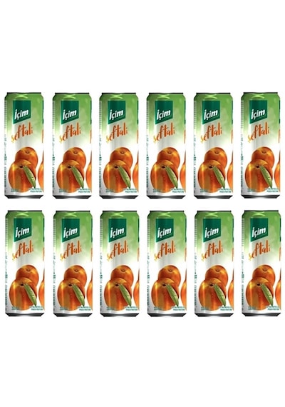 İçim Meyve Suyu Şeftali 330 Ml X 12 Adet