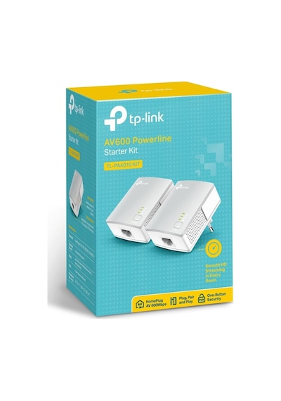Tp-link Tl-pa4010kit, Av600 Nano Powerline Adaptör Başlangıç Kiti