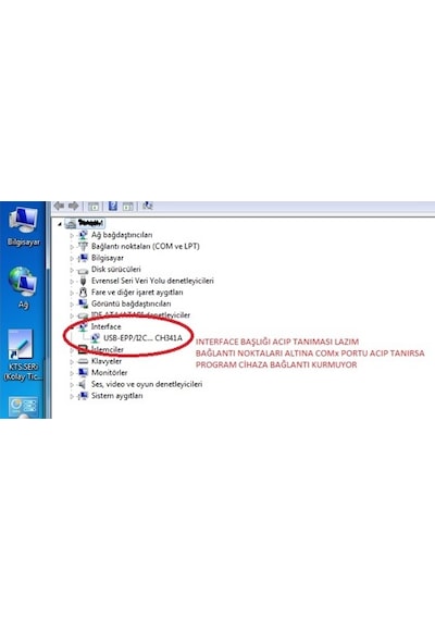 Robotiko-Usb Bios Flash Eeprom Programlayıcı Ch341A + Soıc8 Sop8 Test Klip