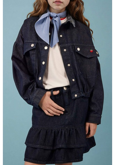 Defacto Denim Ceket Kız Çocuk H2269a826spnm28 Mavi-nm28