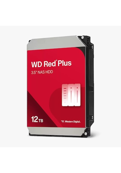 Wd Red Plus 12tb 7200rpm 512mb Sata3 6gbit/sn Wd120efgx Nas Hdd