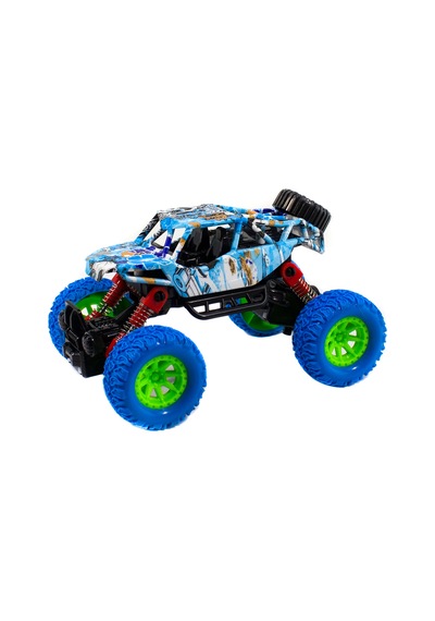 Rock Crawler Off Road Çek Bırak Oyuncak Araba Mavi