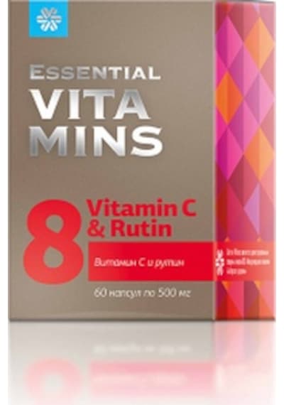 Siberian Wellness Essential Vitamins. C Vıtamını Ve Rutın 60 Kapsül