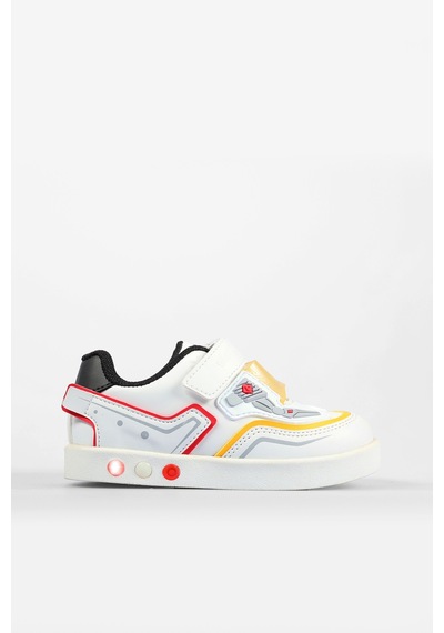 Vicco Ester Işıklı Erkek Bebek Beyaz Sneaker Beyaz