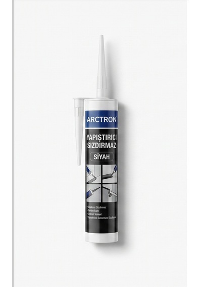 Arctron Yapıştırıcı Sızdırmaz Pu Mastik 300 Ml - Siyah Çok Renkli
