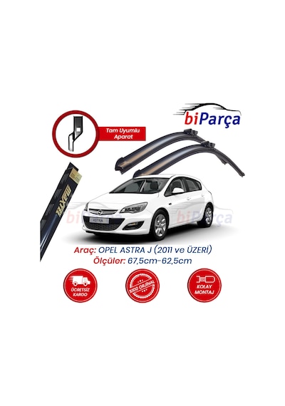 Opel Astra J Maxtel Muz Silecek Takımı 2011 ve Üzeri