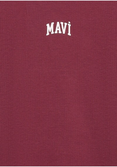 Mavi Baskılı Bordo Kız Çocuk T-shirt M7610350-70393 Bordo